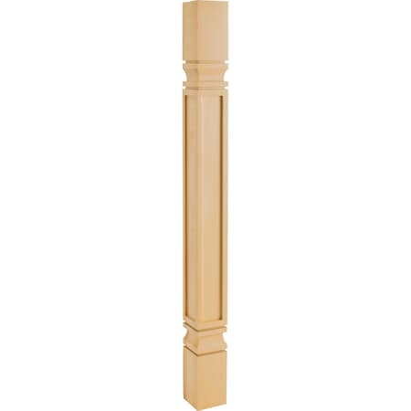 Hardware Resources 3" Wx3"Dx35-1/2"H Cherry Square Mission Post PS-9-3CH
